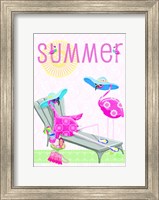 Flamingo Summer I Fine Art Print