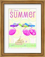 Flamingo Summer II Fine Art Print