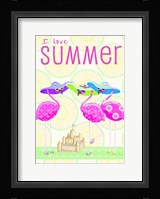 Flamingo Summer II Fine Art Print