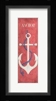 Oars & Anchors I Framed Print