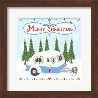 Camper Christmas Fine Art Print