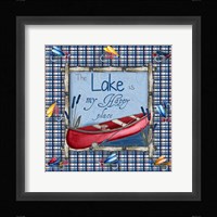 On the Lake I Framed Print