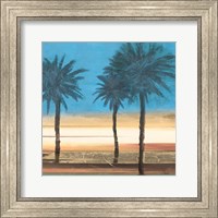 Coastal Palms II Fine Art Print