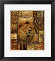 Decorative Safari II (Lion) Fine Art Print