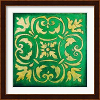 Green Mosaic Fine Art Print