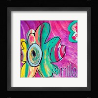 Bright Collage Flowers I Fine Art Print