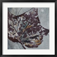 Watercolor Leaves Square II Fine Art Print