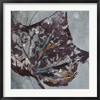 Watercolor Leaves Square II Fine Art Print