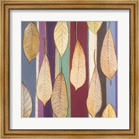 Leaves And Stripes I Fine Art Print