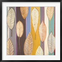 Leaves And Stripes I Fine Art Print