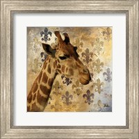 Golden Safari III (Giraffe) Fine Art Print