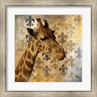 Golden Safari III (Giraffe) Fine Art Print