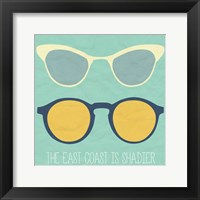 East Coast I Framed Print