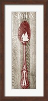 Fork & Spoon on Wood II Fine Art Print