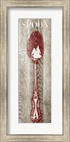 Fork & Spoon on Wood II Fine Art Print