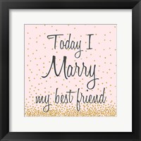 Marry Hearts II Framed Print