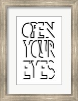 Open Your Eyes Fine Art Print