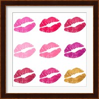 Shades Of Kisses Fine Art Print