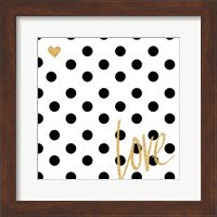 Love with Dots Fine Art Print