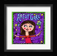 Artsy Girl Fine Art Print