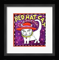 Red Hat Cat Fine Art Print