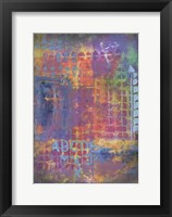 Texture - ABC Framed Print