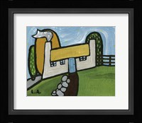 Cottage on a Slope Fine Art Print