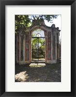Italian Gate Framed Print