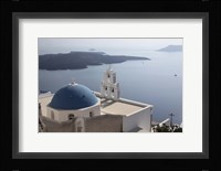 On the Caldera Framed Print