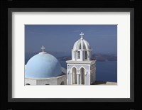 Santorini Church Framed Print
