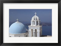 Santorini Church Framed Print