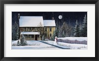 Winter Cottage Fine Art Print