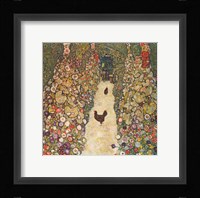 Garden Path with Chickens, 1916 Fine Art Print