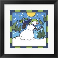 Coalman Football 3 Framed Print