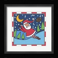 Santa Football 1 Fine Art Print