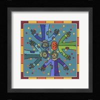 Stitch Autumn Confetti 1 Fine Art Print