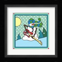 Coalman The Snowman Bass 1 Framed Print