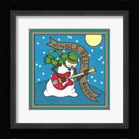 Coalman The Snowman Guitar 1 Framed Print