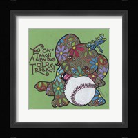 Cocker Spaniel Puppy (Old Tricks) Framed Print