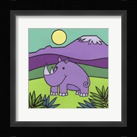 Rhinoceros Framed Print