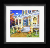 Halloween Porch Fine Art Print