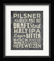 Beer Sign II Fine Art Print