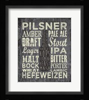 Beer Sign III Fine Art Print