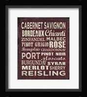 Wine Sign II Fine Art Print
