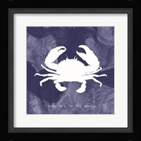 Crab Framed Print