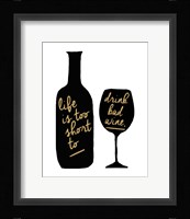 Bad Wine Fine Art Print
