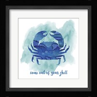 Crab Framed Print