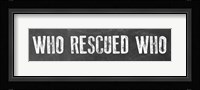 Rescued Fine Art Print