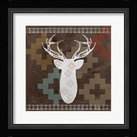 Deer Rack Framed Print