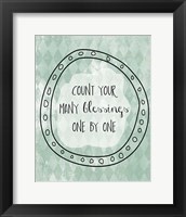 Blessing Framed Print